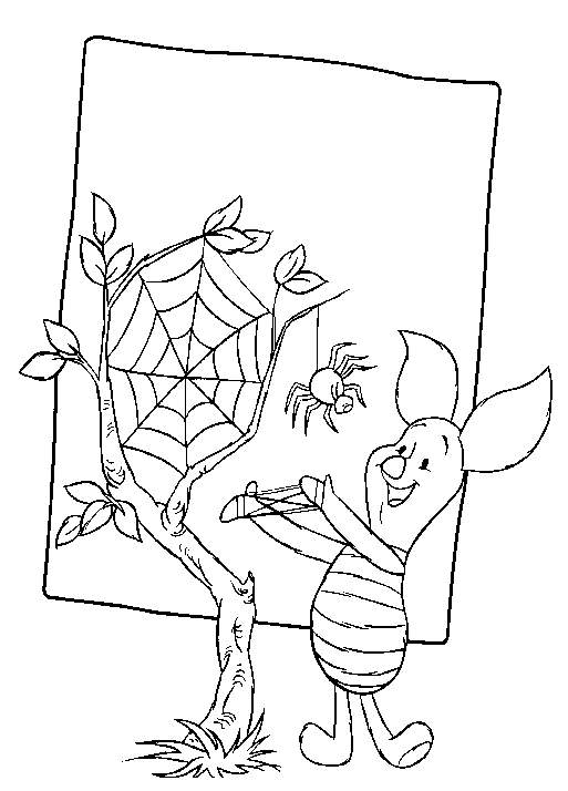 Kids-n-fun.com | Coloring page Winnie de Pooh and Piglet Winnie de Pooh